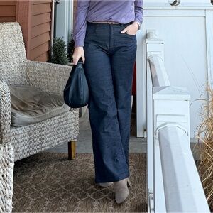 Wool& Beck Wide Leg Jeans, size 31